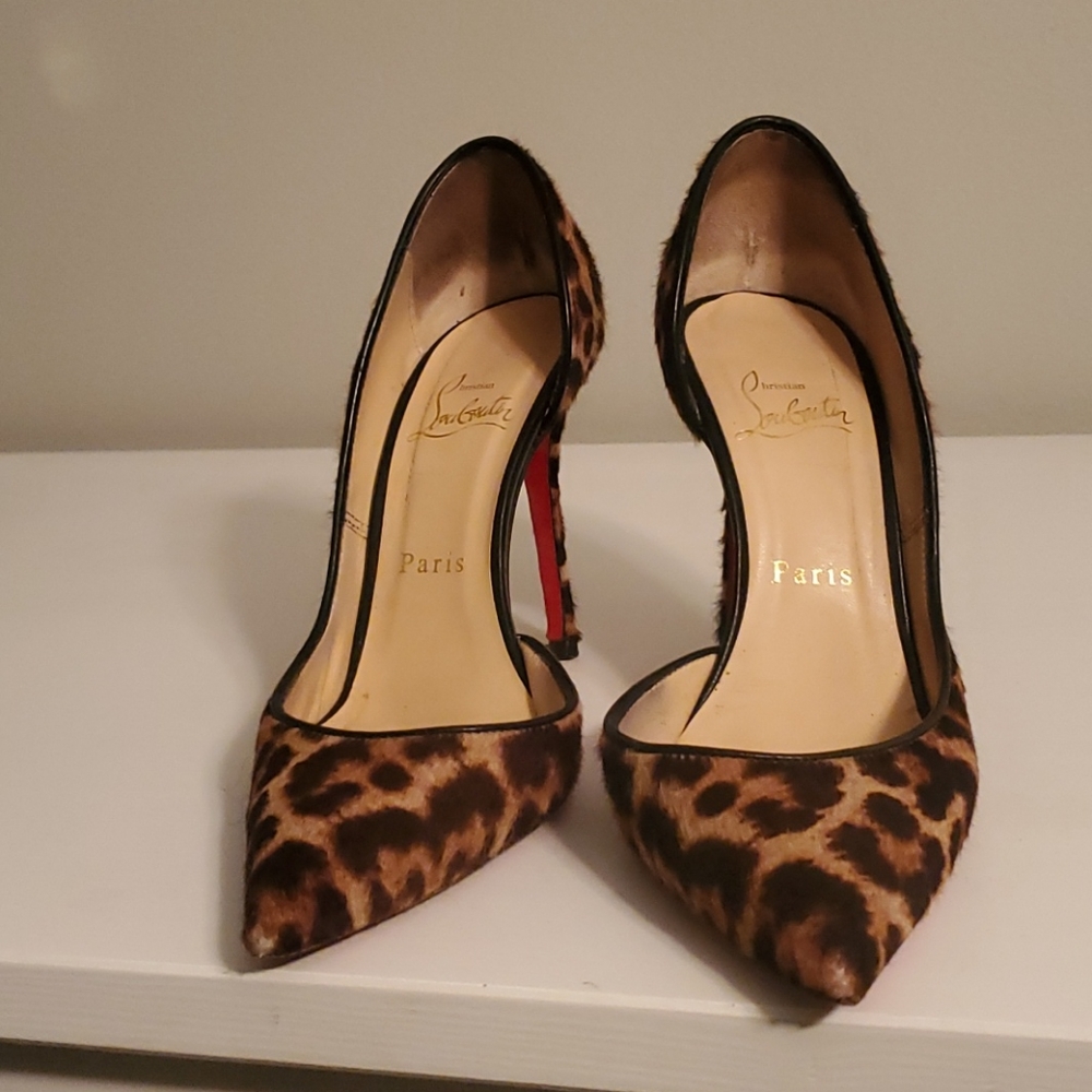 Christian louboutin leopard